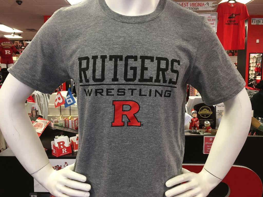 T Grey Wrestling - Scarlet Fever Rutgers