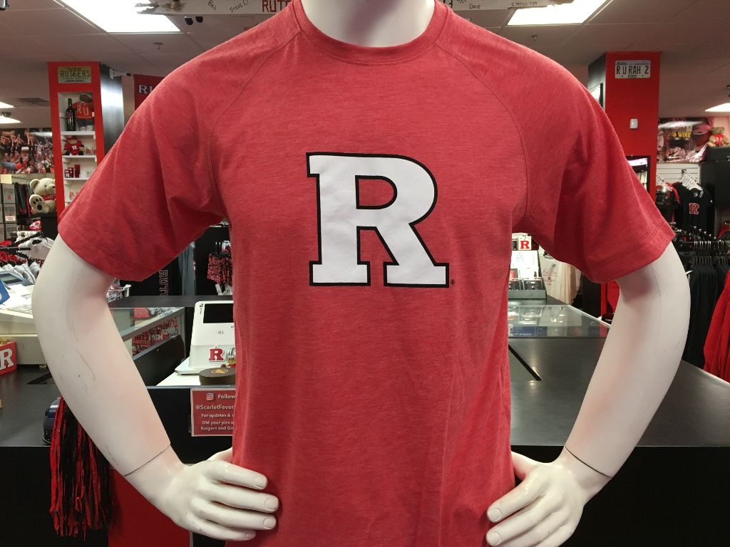 red moisture wicking shirt