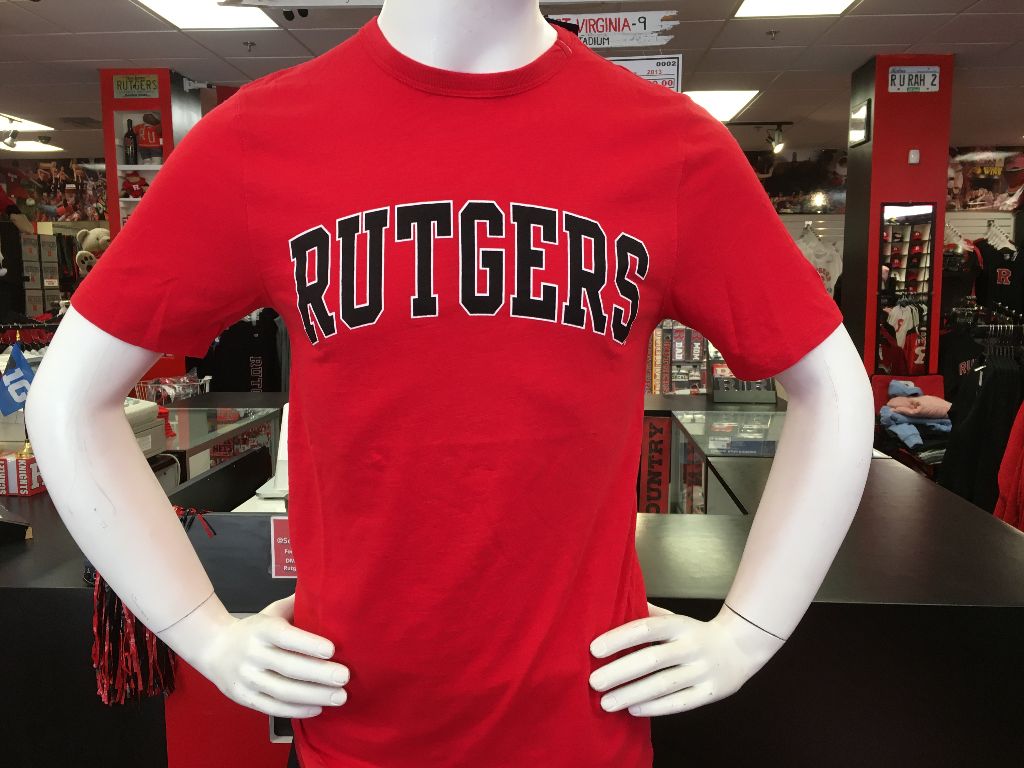 Niet meer geldig details cursief Rutgers Champion Red T - Scarlet Fever Rutgers Gear