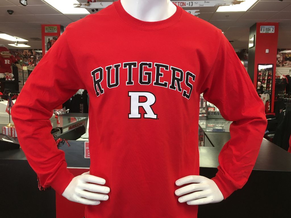 Rutgers Long Sleeve Red - Scarlet Fever Rutgers Gear