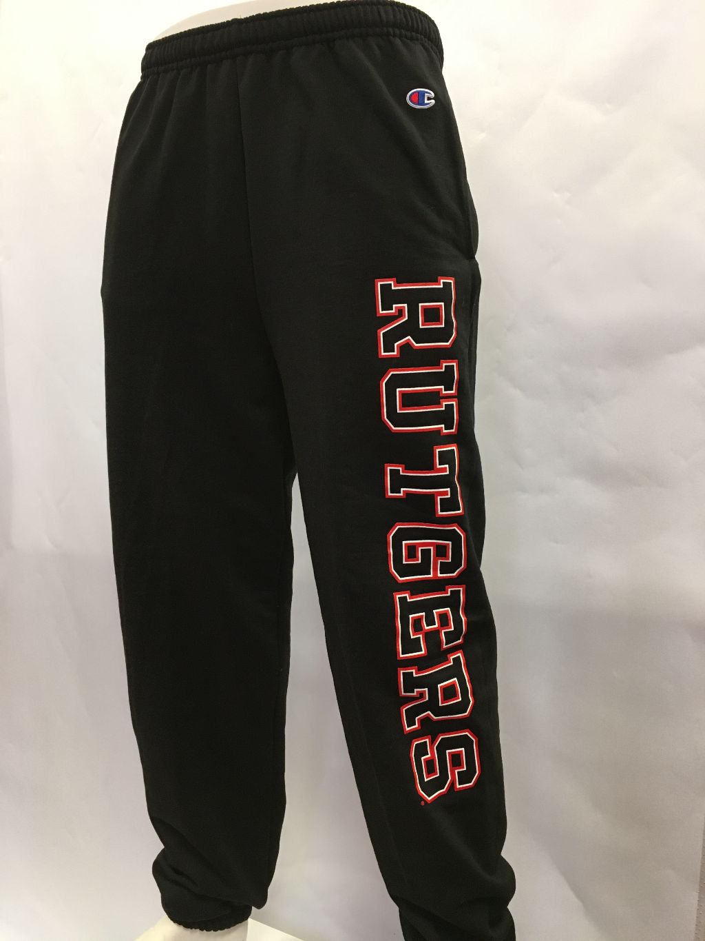 Forstå midler Isse Rutgers Champion Sweatpant in Black - Scarlet Fever Rutgers Gear