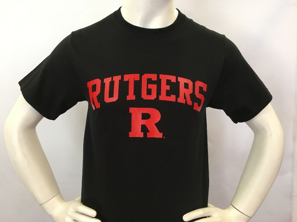 Rutgers JeRsey T Black - Scarlet Fever Rutgers Gear