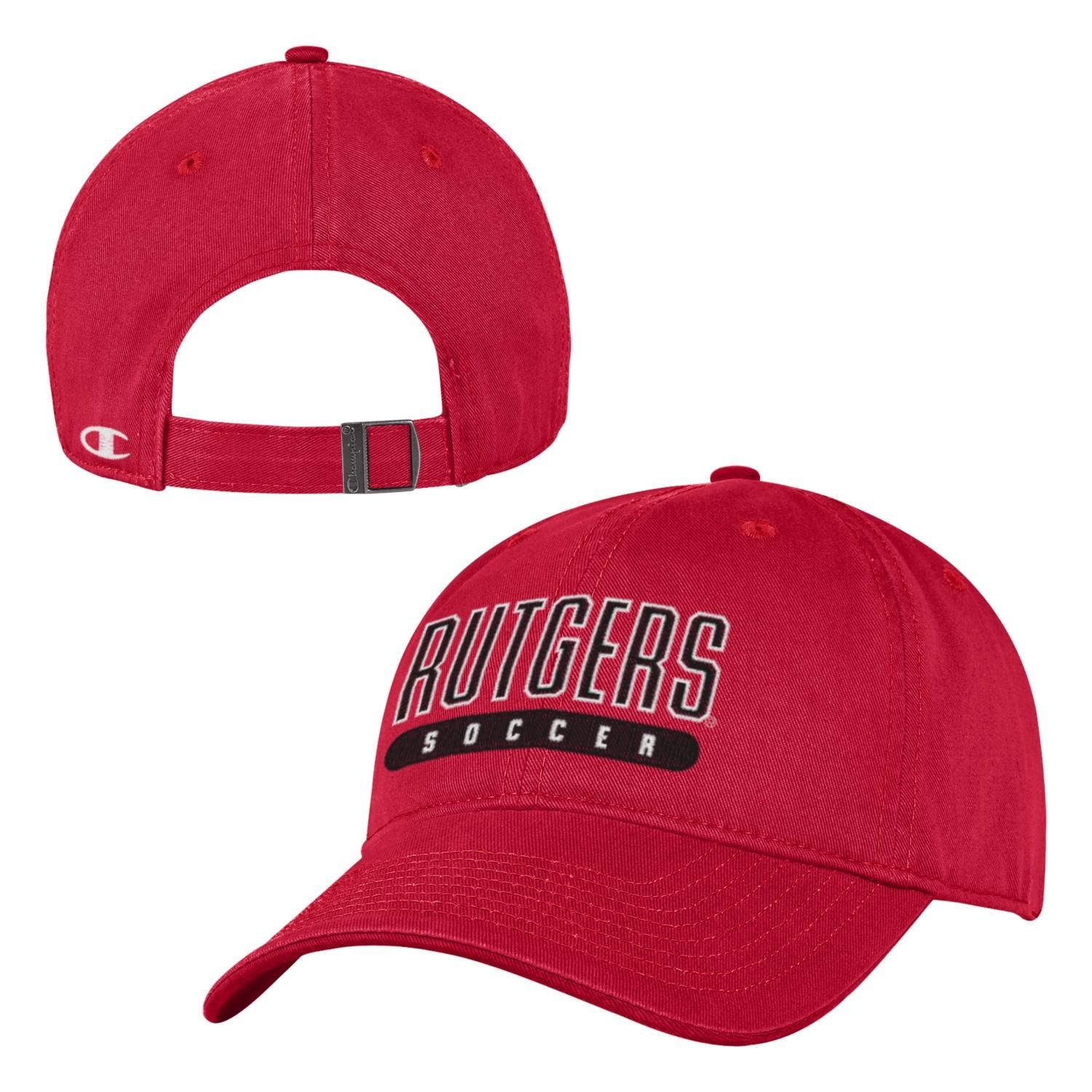 Rutgers Champion Red Soccer Hat 